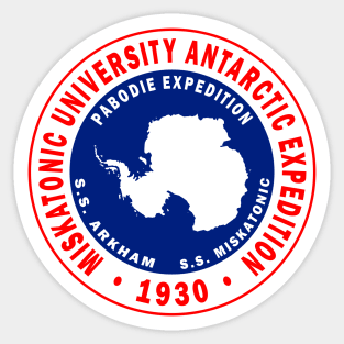 Miskatonic University Antarctic Expedition Sticker